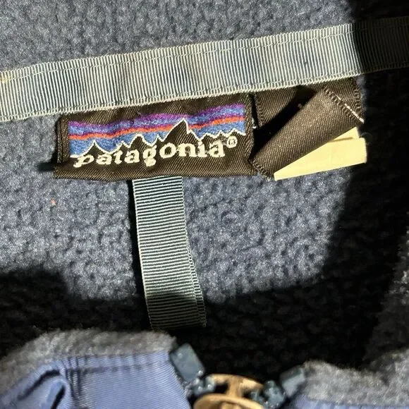 Vtg Patagonia Synchilla‎ Jacket Mens XL Full Zip USA Thick Fleece Outdoor - Picture 3 of 7